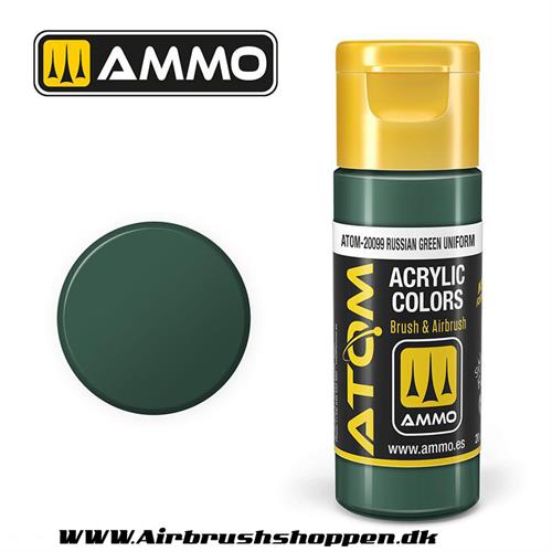 ATOM-20099 Russian Green Uniform  -  20ml  Atom color